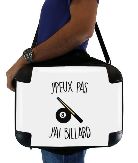  Je peux pas jai billard for Laptop briefcase 15" / Notebook / Tablet