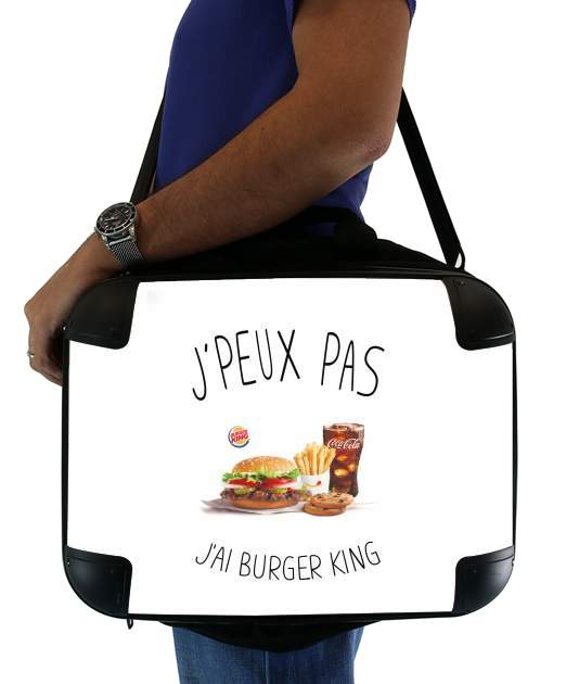  Je peux pas jai Burger King for Laptop briefcase 15" / Notebook / Tablet