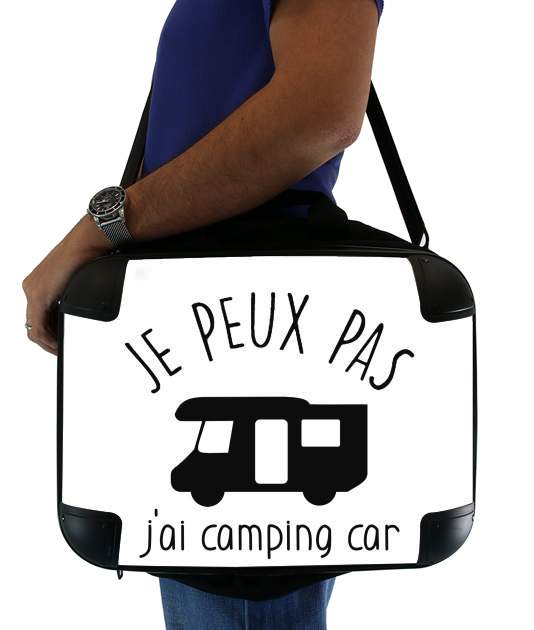  Je peux pas jai camping car for Laptop briefcase 15" / Notebook / Tablet