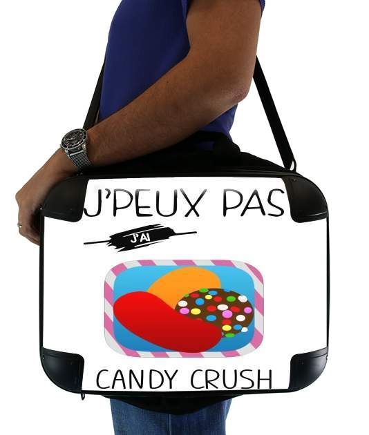  Je peux pas jai candy crush for Laptop briefcase 15" / Notebook / Tablet