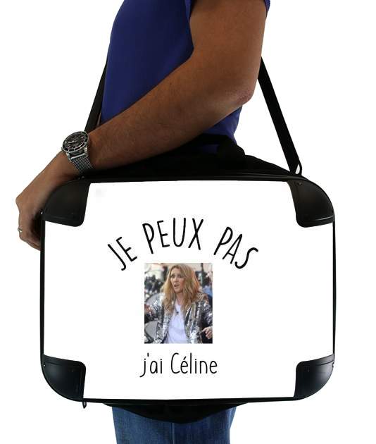  Je peux pas jai Celine for Laptop briefcase 15" / Notebook / Tablet