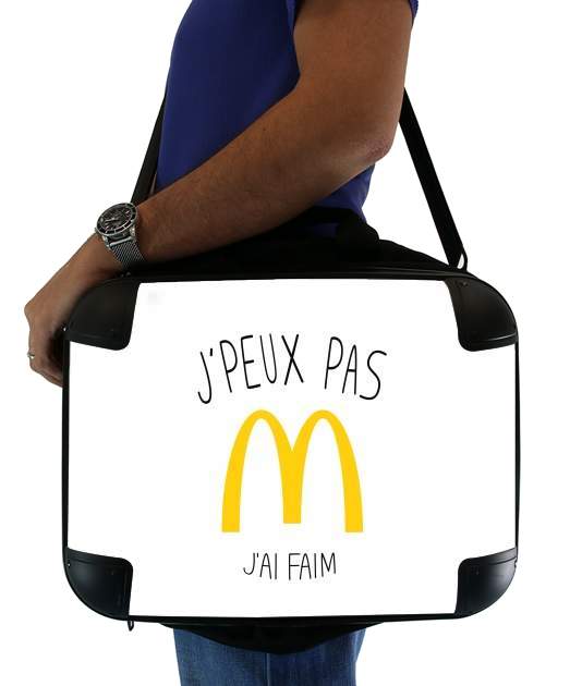  Je peux pas jai faim McDonalds for Laptop briefcase 15" / Notebook / Tablet