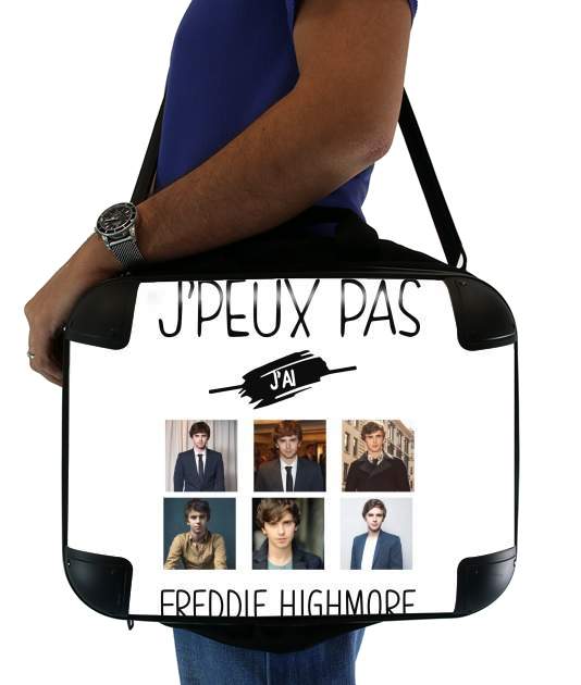  Je peux pas jai Freddie Highmore Collage photos for Laptop briefcase 15" / Notebook / Tablet