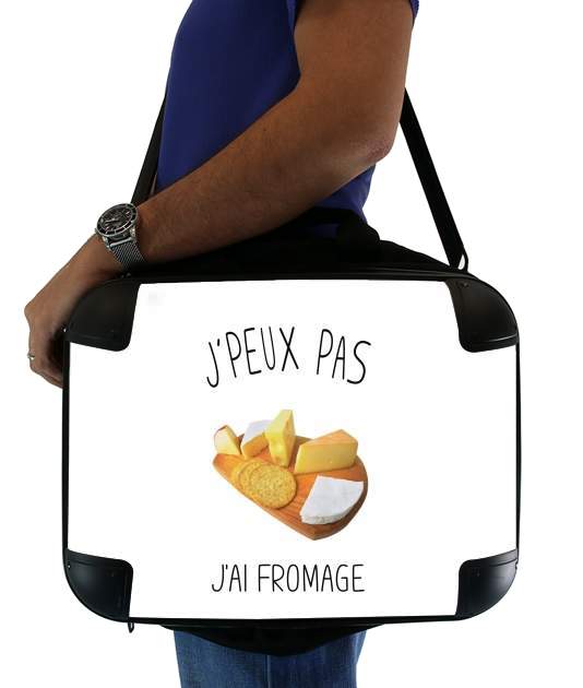  Je peux pas jai fromage for Laptop briefcase 15" / Notebook / Tablet