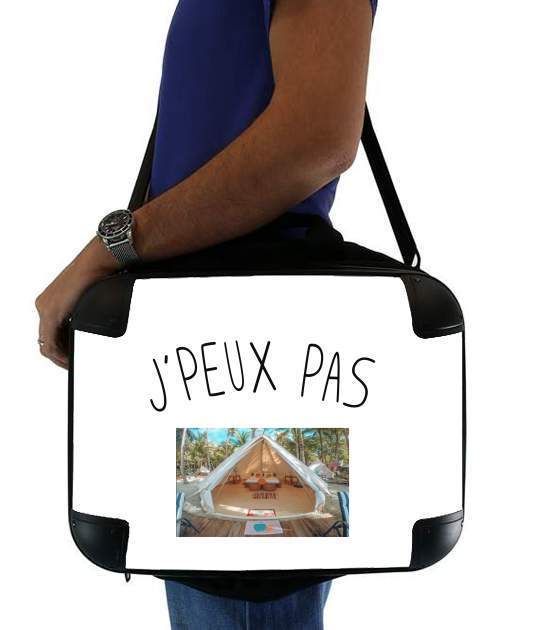  Je peux pas jai Glamping for Laptop briefcase 15" / Notebook / Tablet