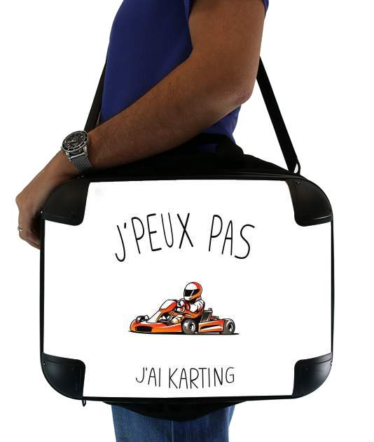  Je peux pas jai Karting for Laptop briefcase 15" / Notebook / Tablet