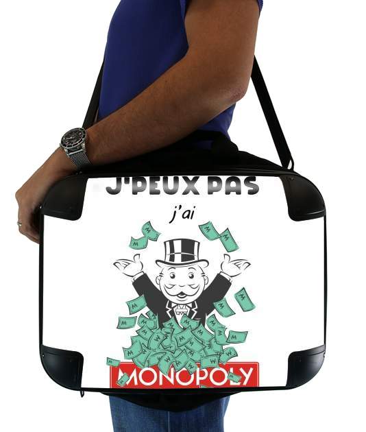  Je peux pas jai monopoly for Laptop briefcase 15" / Notebook / Tablet