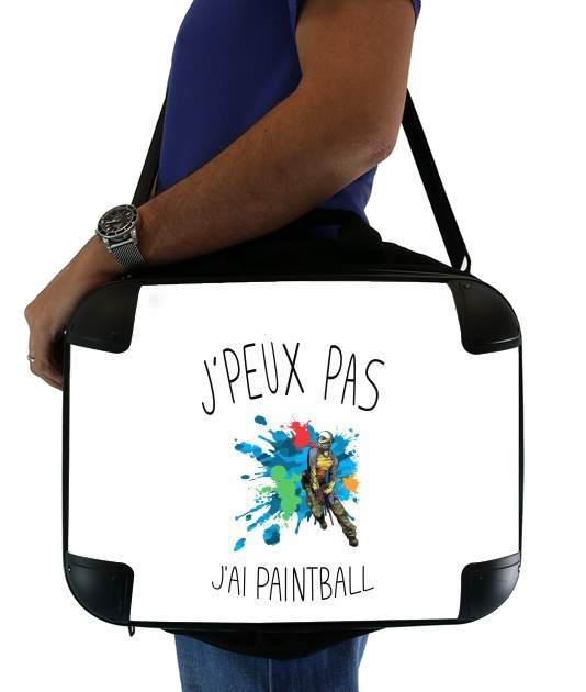  Je peux pas jai Paintball for Laptop briefcase 15" / Notebook / Tablet