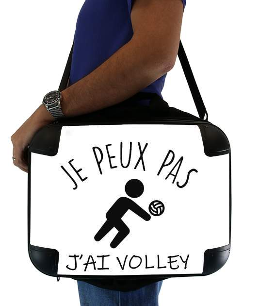  I can't i have volleyball for Laptop briefcase 15" / Notebook / Tablet