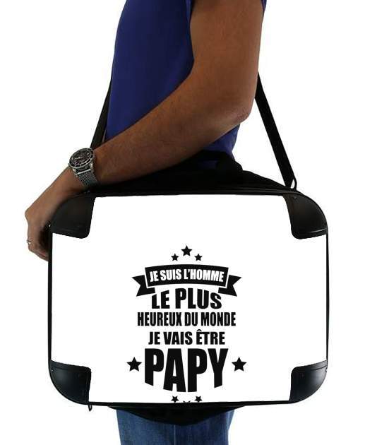  Je vais etre Papy for Laptop briefcase 15" / Notebook / Tablet