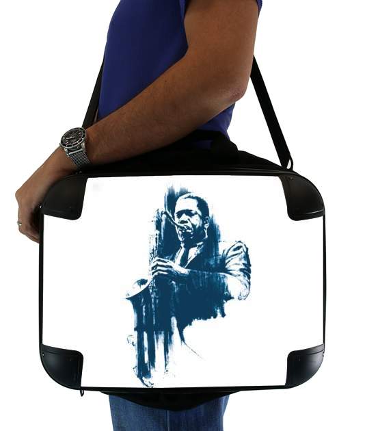  John Coltrane Jazz Art Tribute for Laptop briefcase 15" / Notebook / Tablet