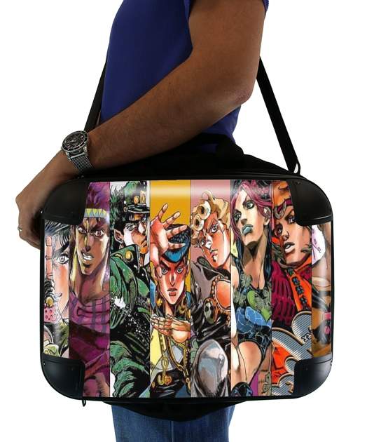  Jojo Manga All characters for Laptop briefcase 15" / Notebook / Tablet