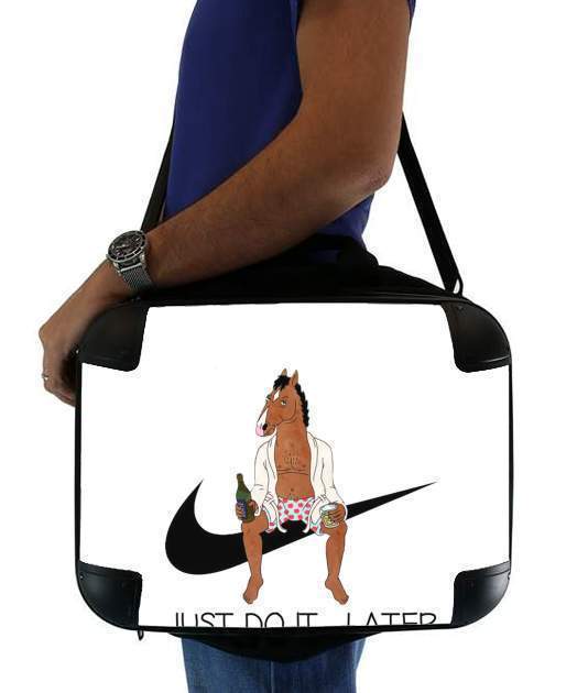  JUST DO IT LATER Bojack Horseman for Laptop briefcase 15" / Notebook / Tablet
