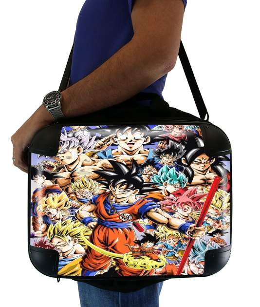  Kakarot Goku Evolution for Laptop briefcase 15" / Notebook / Tablet