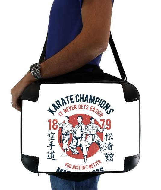  Karate Champions Martial Arts for Laptop briefcase 15" / Notebook / Tablet