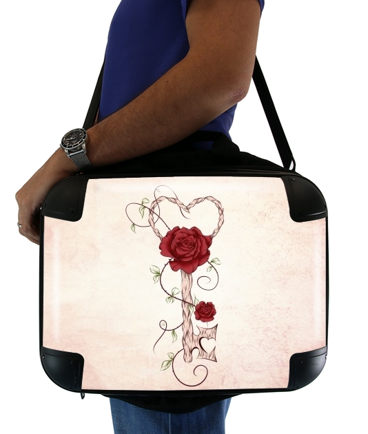  Key Of Love for Laptop briefcase 15" / Notebook / Tablet