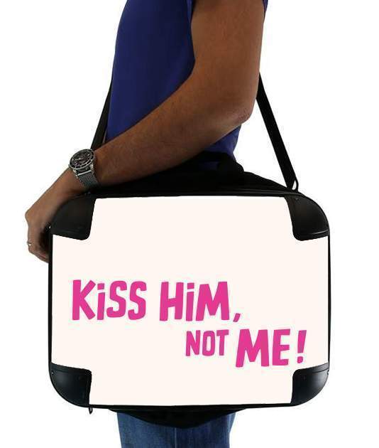  Kiss him Not me for Laptop briefcase 15" / Notebook / Tablet