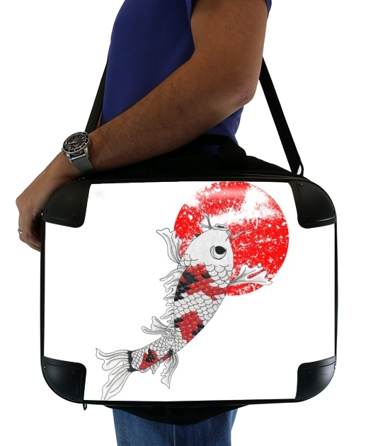  koi for Laptop briefcase 15" / Notebook / Tablet