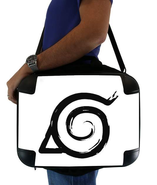  Konoha Symbol Grunge art for Laptop briefcase 15" / Notebook / Tablet