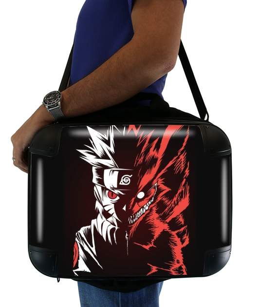  Kyubi x Naruto Angry for Laptop briefcase 15" / Notebook / Tablet
