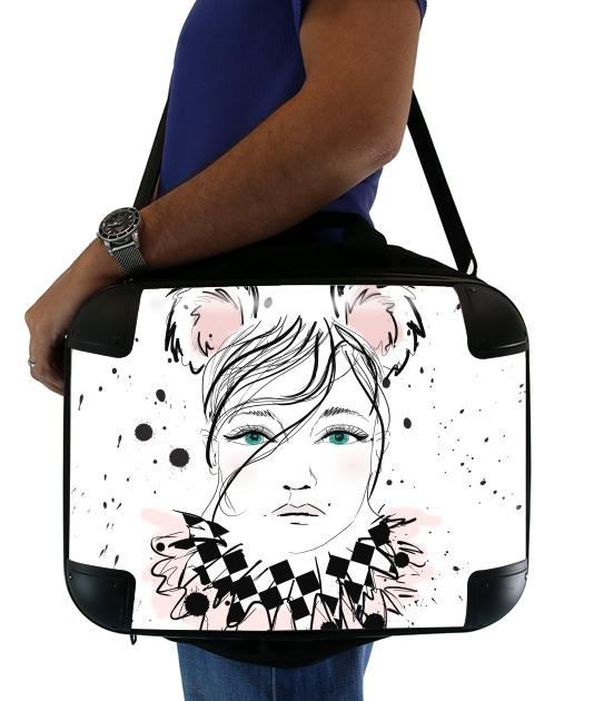  Lady Circus for Laptop briefcase 15" / Notebook / Tablet