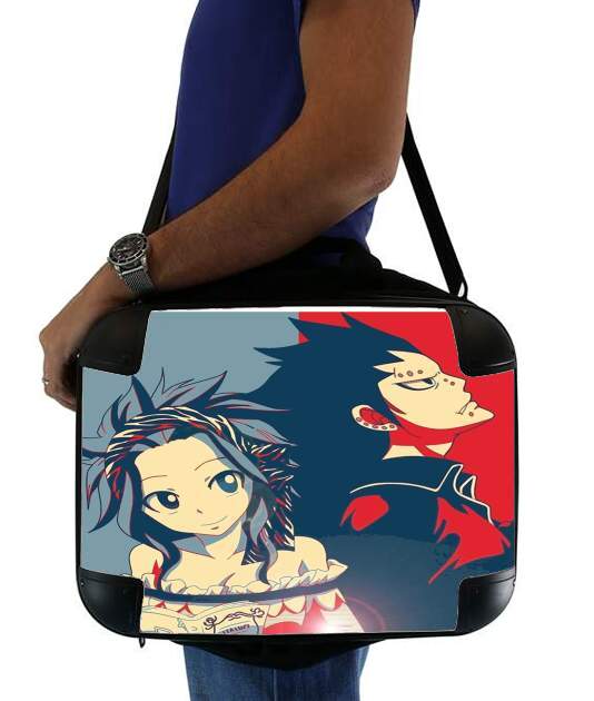  Levy et Gajeel Fairy Love for Laptop briefcase 15" / Notebook / Tablet