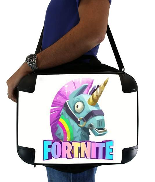   Unicorn video games Fortnite for Laptop briefcase 15" / Notebook / Tablet