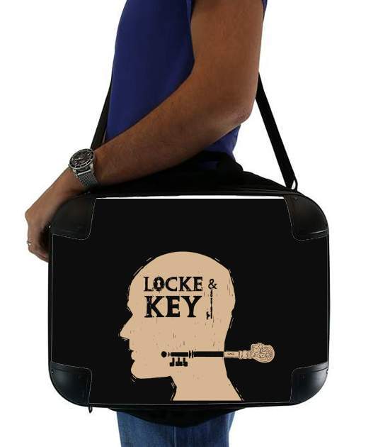  Locke Key Head Art for Laptop briefcase 15" / Notebook / Tablet