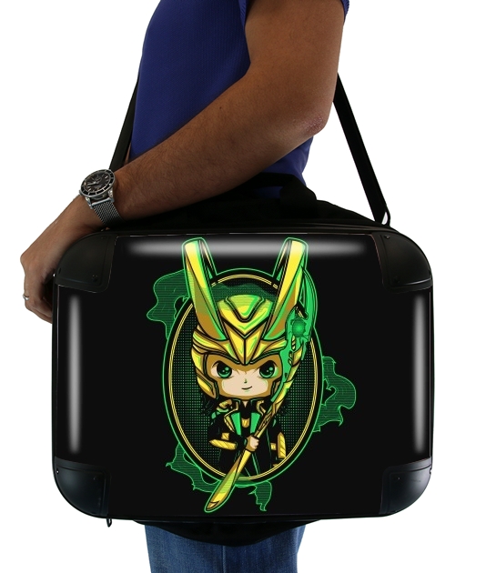  Loki Portrait for Laptop briefcase 15" / Notebook / Tablet