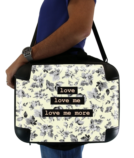  love me more for Laptop briefcase 15" / Notebook / Tablet