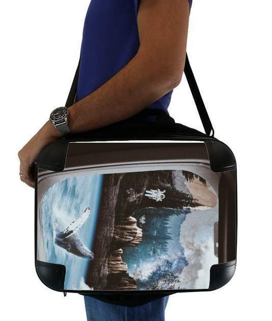  Man & The Whale II for Laptop briefcase 15" / Notebook / Tablet