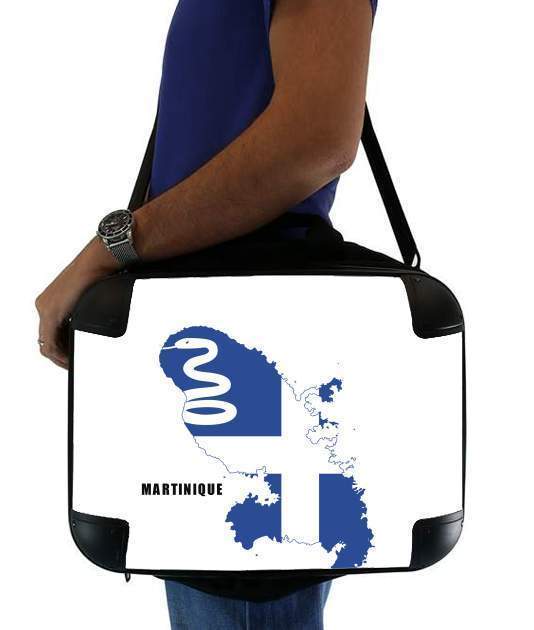  Martinique Flag for Laptop briefcase 15" / Notebook / Tablet