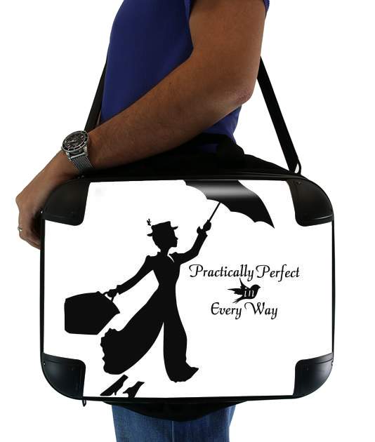  Mary Poppins Perfect in every way for Laptop briefcase 15" / Notebook / Tablet