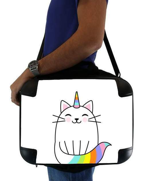  Mewnicorn Unicorn x Cat for Laptop briefcase 15" / Notebook / Tablet