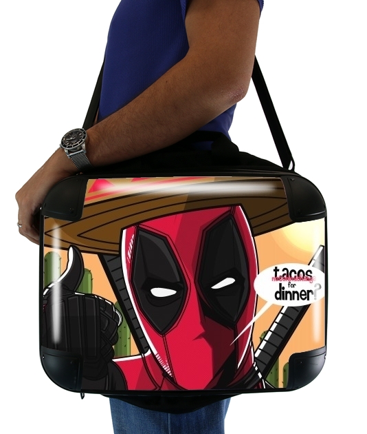  Mexican Deadpool for Laptop briefcase 15" / Notebook / Tablet