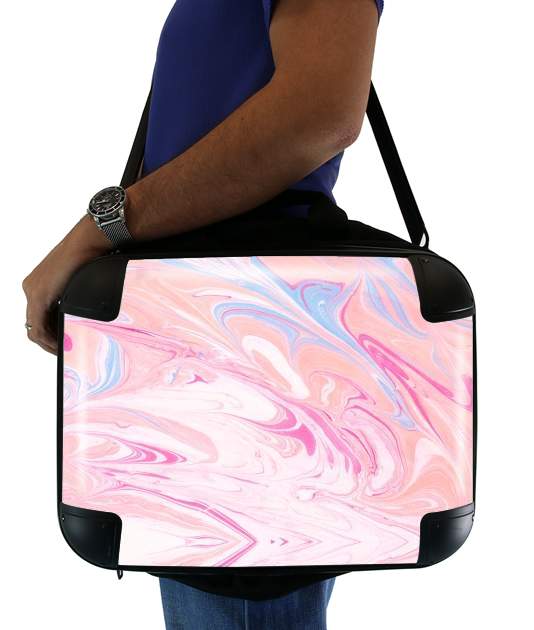  Minimal Marble Pink for Laptop briefcase 15" / Notebook / Tablet