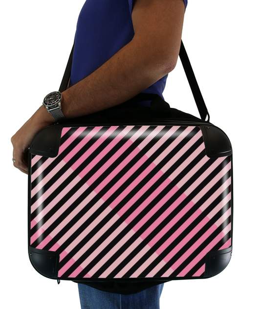  Minimal Pink Style for Laptop briefcase 15" / Notebook / Tablet