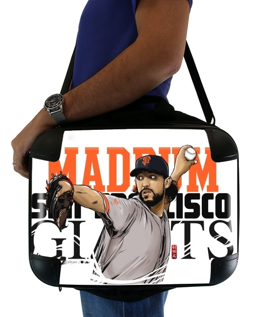  MLB Stars: Madison Bumgarner - Giants San Francisco for Laptop briefcase 15" / Notebook / Tablet