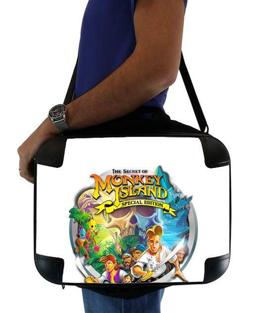  Monkey Island for Laptop briefcase 15" / Notebook / Tablet
