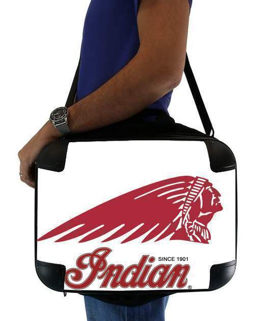  Motorcycle Indian for Laptop briefcase 15" / Notebook / Tablet