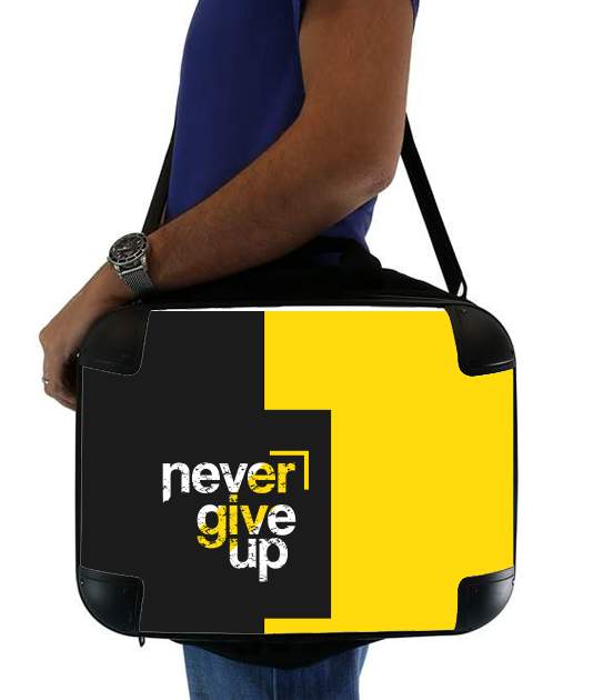  Never Give Up for Laptop briefcase 15" / Notebook / Tablet