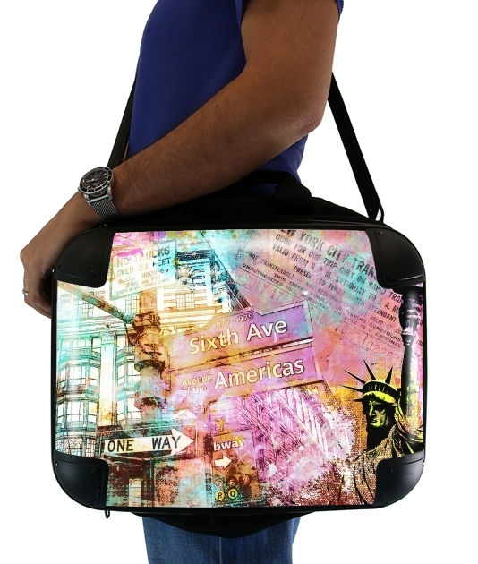  New York Liberty for Laptop briefcase 15" / Notebook / Tablet
