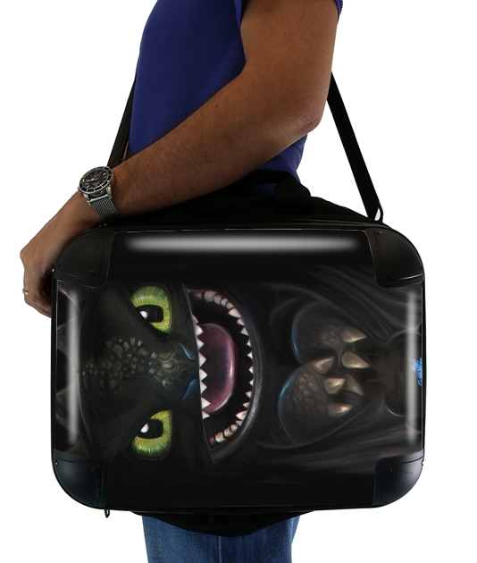 Laptop briefcase 15" / Notebook / Tablet for Night fury
