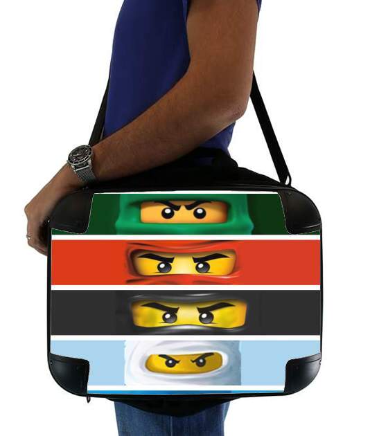 Ninjago Eyes for Laptop briefcase 15" / Notebook / Tablet