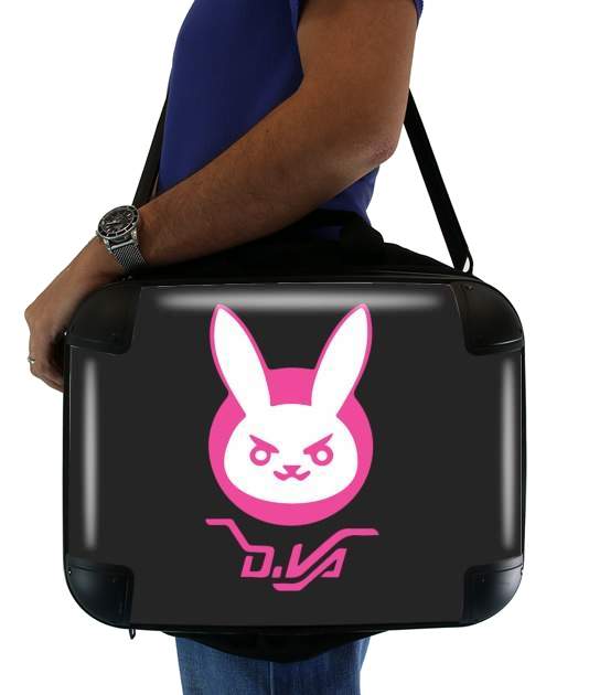  Overwatch D.Va Bunny Tribute for Laptop briefcase 15" / Notebook / Tablet