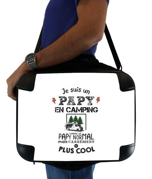  Papy en camping car for Laptop briefcase 15" / Notebook / Tablet