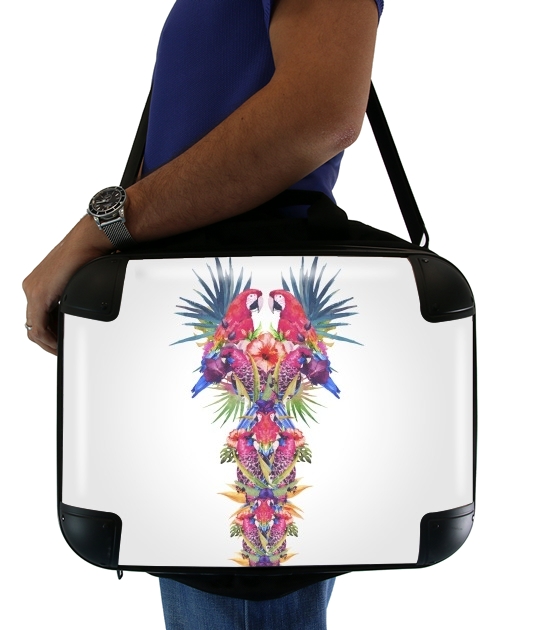  Parrot Kingdom for Laptop briefcase 15" / Notebook / Tablet