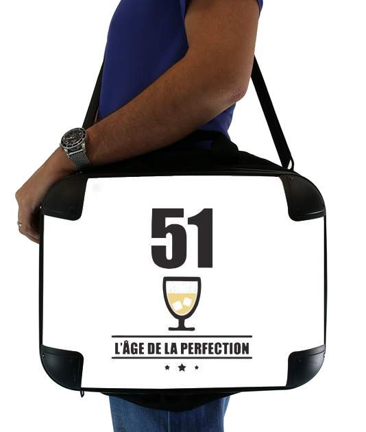 Pastis 51 Age de la perfection for Laptop briefcase 15" / Notebook / Tablet