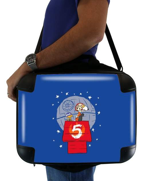  Peanut Snoopy x StarWars for Laptop briefcase 15" / Notebook / Tablet