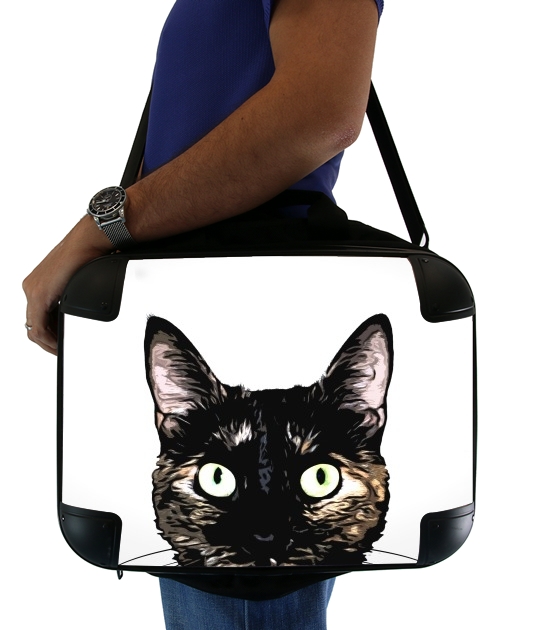  Peeking Cat for Laptop briefcase 15" / Notebook / Tablet